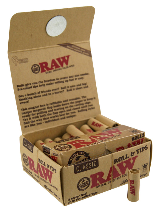 Raw Masterpiece Rolls &amp; Filter