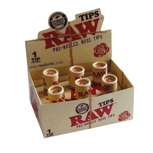 RAW Pre-Rolled Rose Tips