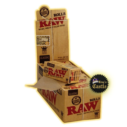 RAW Rolls KingSize Classic Endlospapier 12 Rollen à 3 m