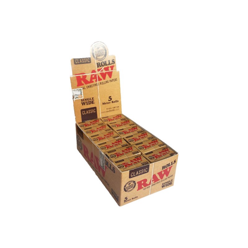 RAW Rolls SingleWide Classic Endlospapier 24 Rollen à 5 m