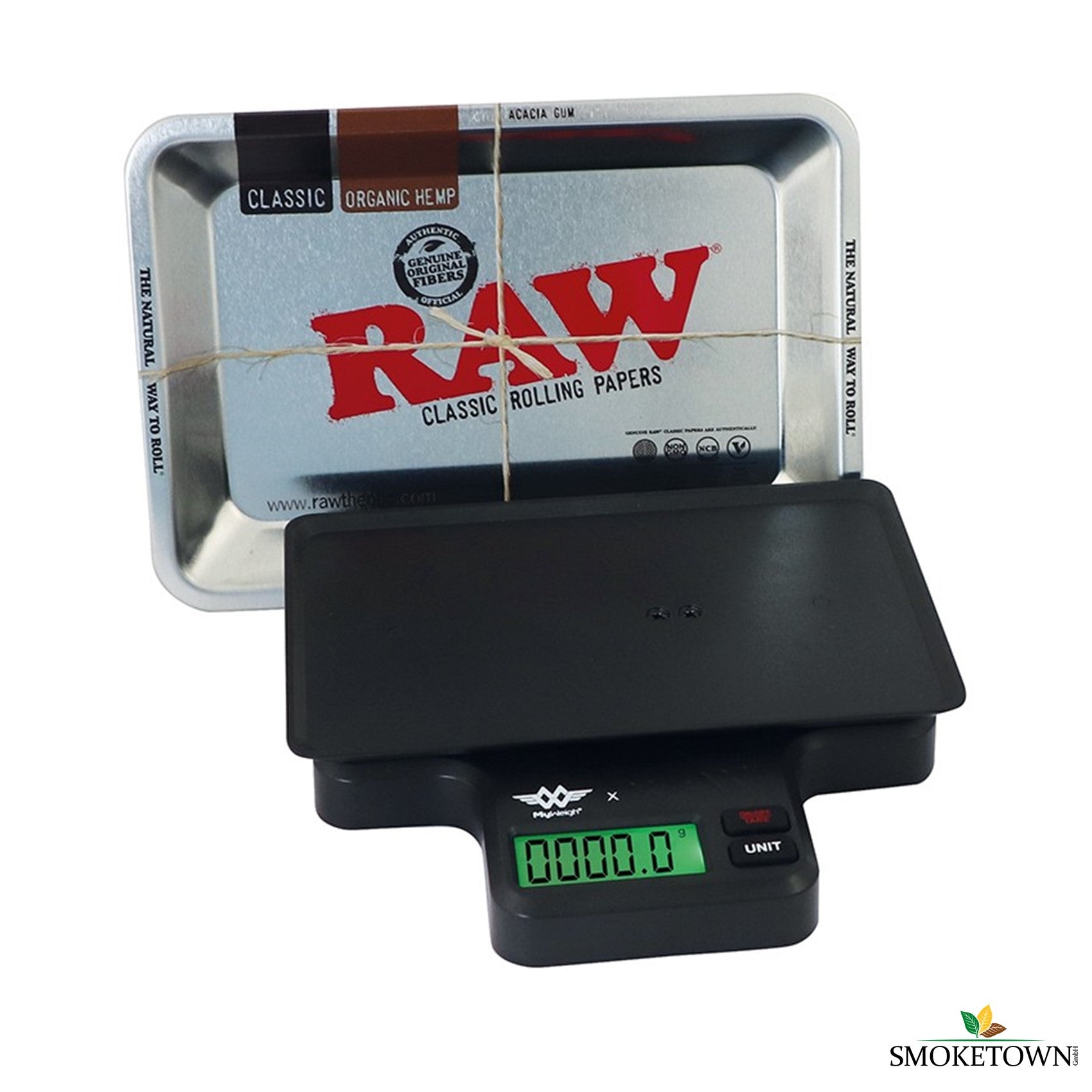 RAW Tray Scale – AAA-Batterien inklusive, automatische Abschaltung