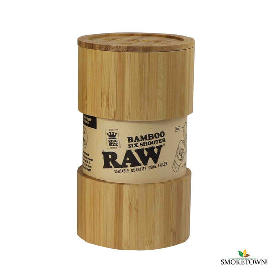 RAW Bamboo Six Shooter King Size – RAW Qualität, Räucherzubehör