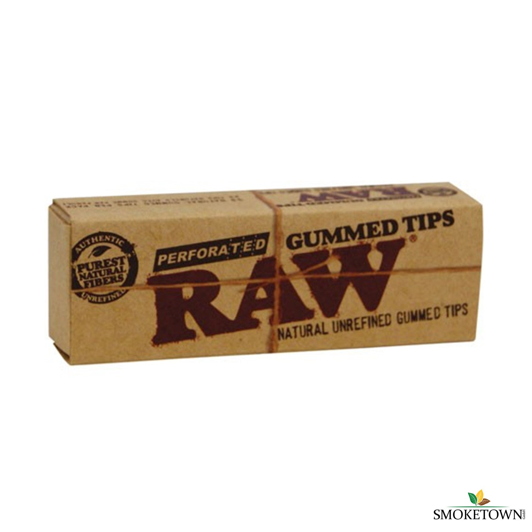 RAW Gummed Tips – natürliche Rauchutensilien, perforierte Tips