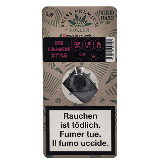 Swiss Premium Pollen - Red Libanese Style 5g