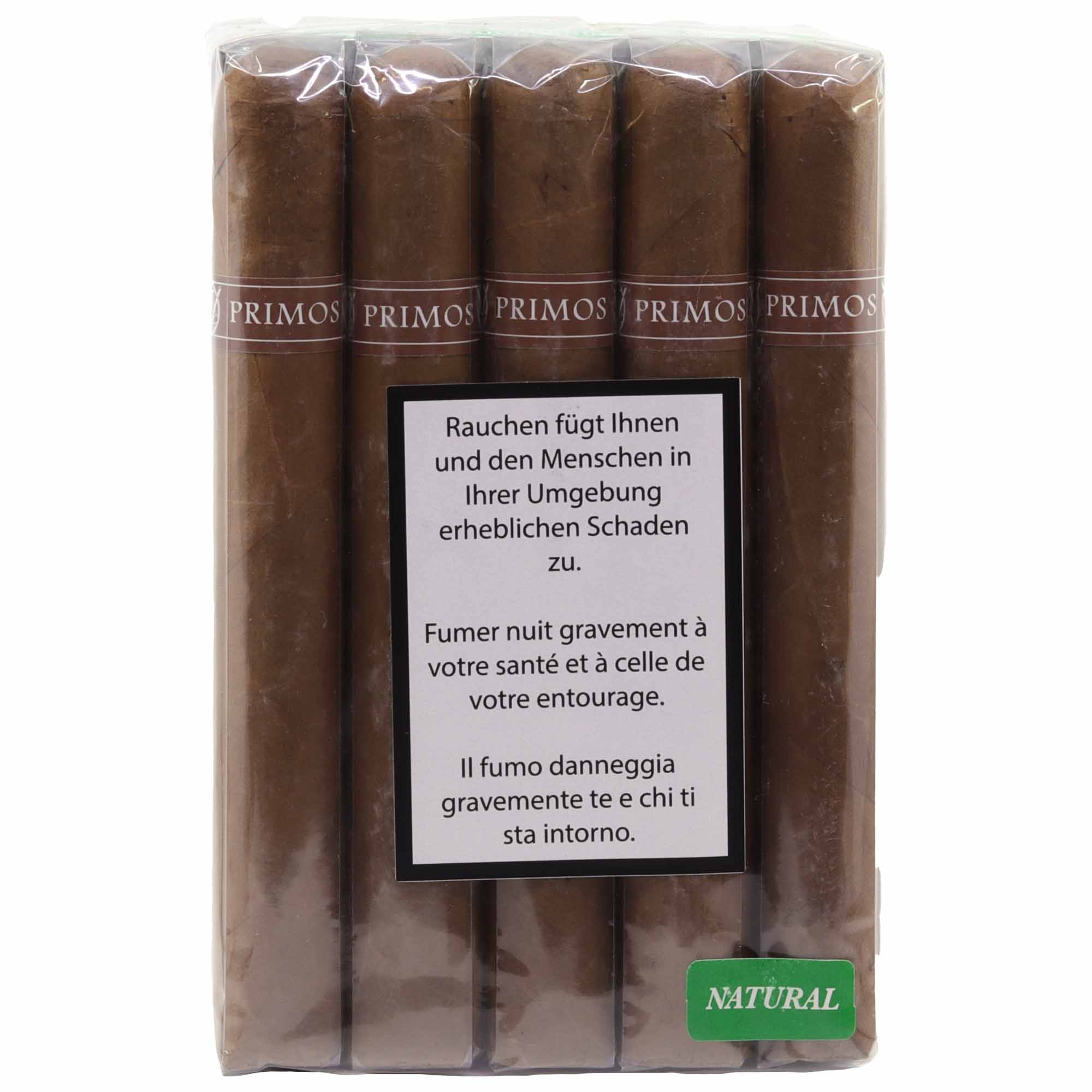 Blanco Primos Classic Natural Toro, Format Toro, helles Natural-Deckblatt, Blanco Cigars