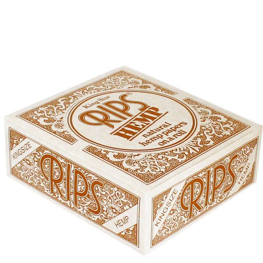 Rips Rolls KingSize Braun, Zigarettenpapier auf Rolle, 24 x 5 m