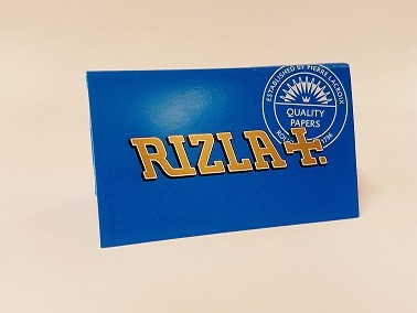 Rizla - Blau – Blättchen aus Naturgummi, Blättchen für Zigaretten