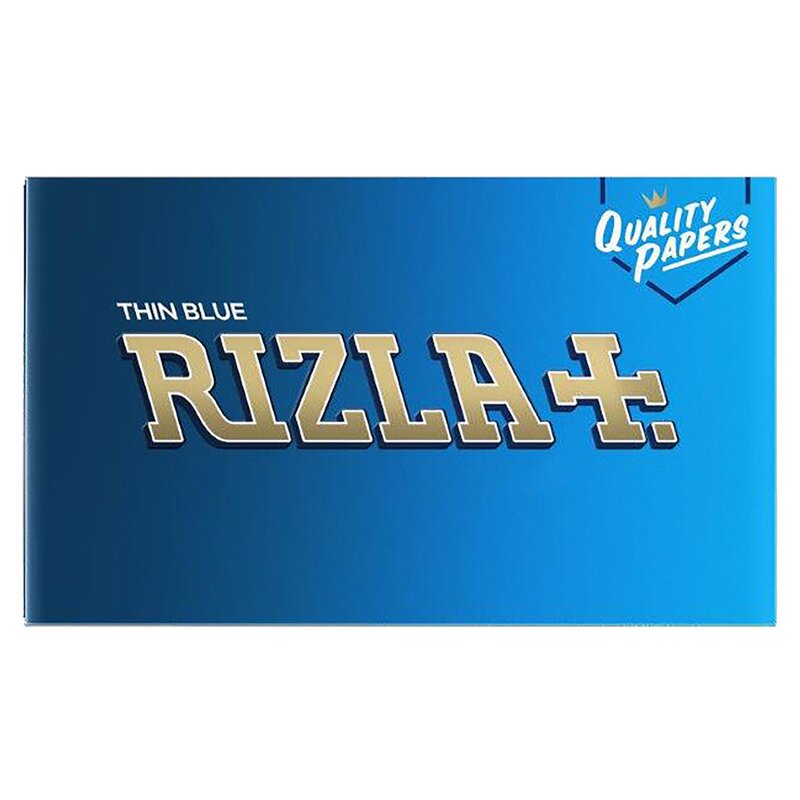 Rizla DoubleWindow Blau, Zigarettenpapier, 25 x 100 Stück