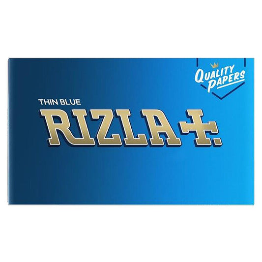 Rizla DoubleWindow Blau, Zigarettenpapier, 25 x 100 Stück