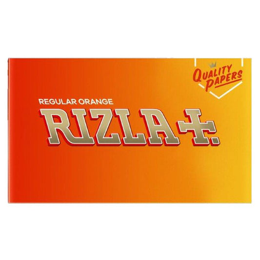 Rizla DoubleWindow Orange, Zigarettenpapier, 25 x 100 Stück