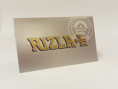Rizla - Silber – Blättchen für langsames Abbrennen, Blättchen für Zigaretten