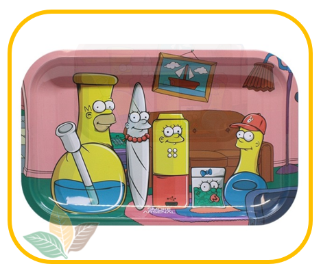 Metal Rolling Tray - Simpbongs