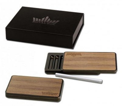 Royal Box Olivbraun - Sniff Box – Sniffing Set, Sniffing Zubehör