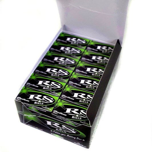 RS Rolls Green, Zigarettenpapier auf Rolle, 24 x 4 m