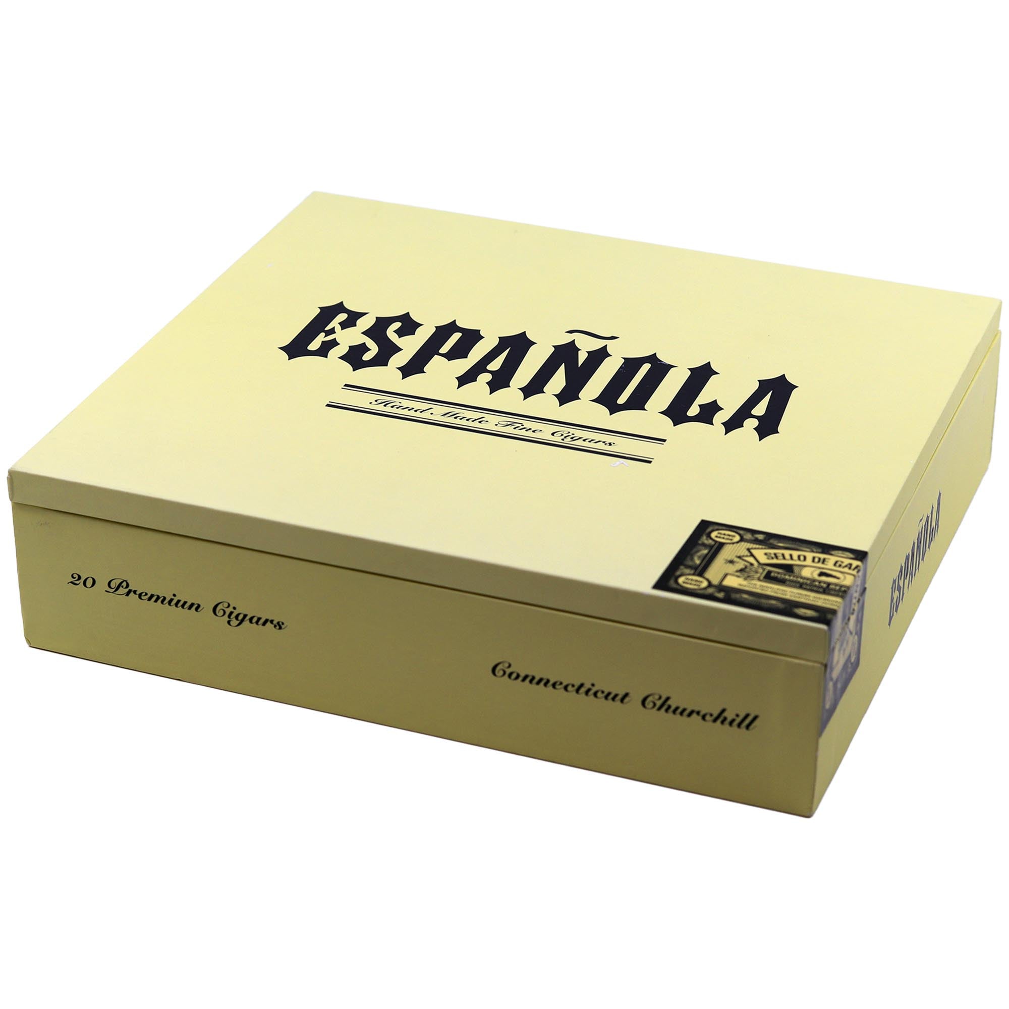 JM's Española Connecticut Churchill Zigarre im Churchill-Format mit Connecticut-Deckblatt