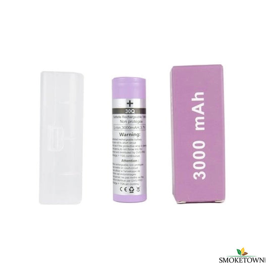 Samsung 30Q - 18650 - 3000 mAh – 15A Entladestrom, 3.6V Nennspannung