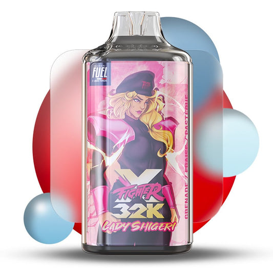 Fighter Fuel X Aspire Set X Fighter 32K Lady Shigeri Prefilled-Pod-Set