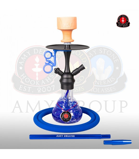 Shisha Amy - Crazy Dots - Blau – Amy Deluxe