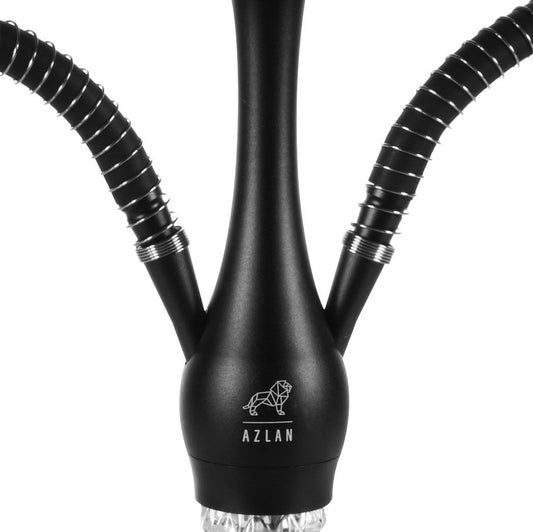 Shisha Azlan Dragon Black Night - 2 Schlauch – Amy Deluxe, Hookah