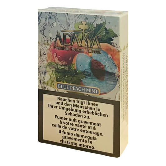 Adalya - Blue Peach Mint - 50gr – Adalya 50g, Adalya Shishatabak
