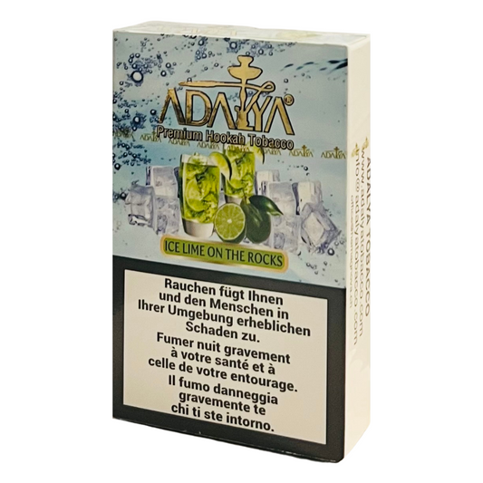 Adalya - Ice Lime on the Rocks - 50gr – Adalya 50g, Adalya Shishatabak