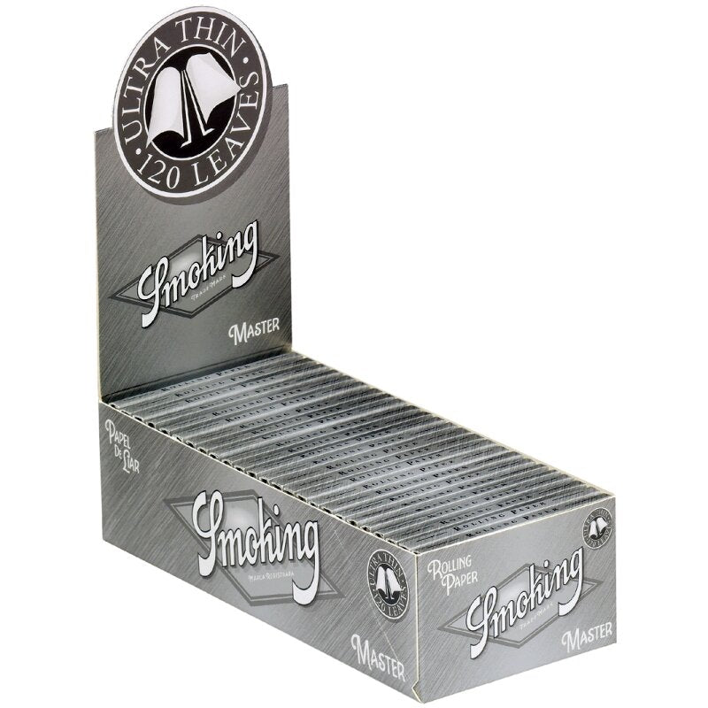 Smoking DoubleWindow Silver Zigarettenpapier, 25 x 120 Blatt