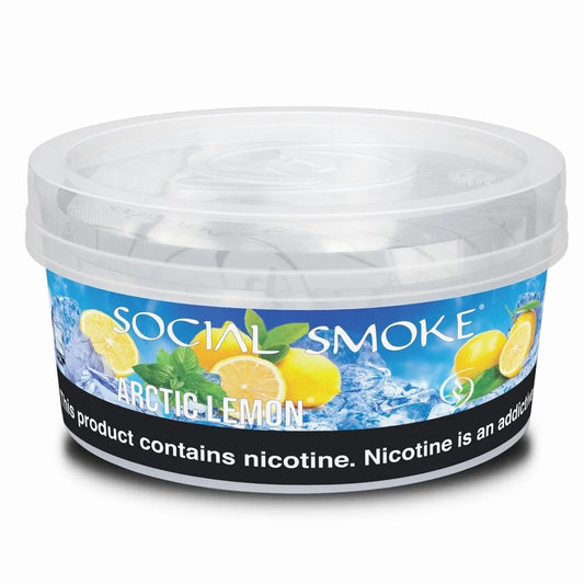 Wasserpfeifentabak Social Smoke Arctic Lemon 1kg – Eisgekühlte Zitrone