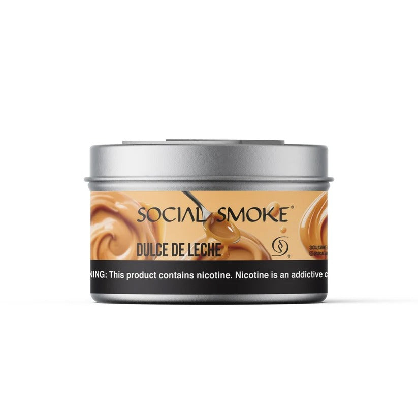 Wasserpfeifentabak Social Smoke Dulce de Leche 200gr – Karamellisierte Milch, süss und cremig