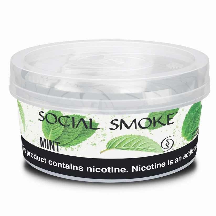 Wasserpfeifentabak Social Smoke Mint 1kg – Klare Minze, pur und intensiv