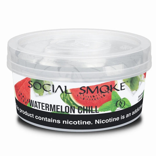 Wasserpfeifentabak Social Smoke Watermelon Chill 1kg – Wassermelone mit Kühleffekt