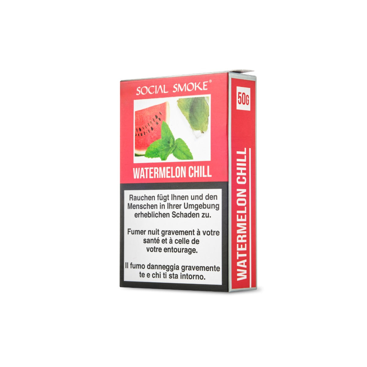 Wasserpfeifentabak Social Smoke Watermelon Chill 50gr – Wassermelone mit Kühleffekt