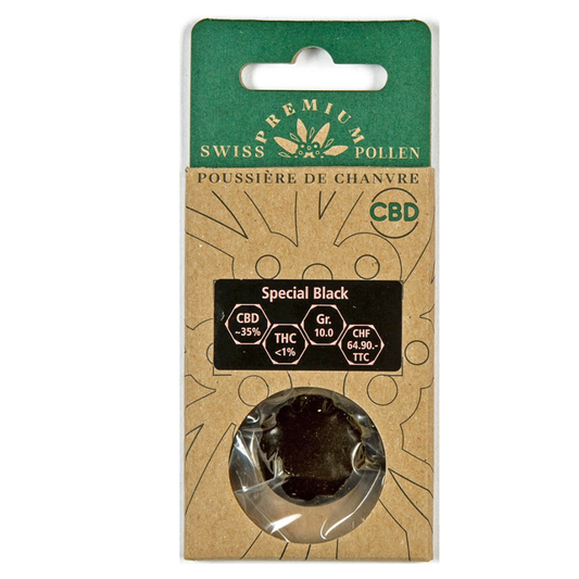 Swiss Premium Pollen - Special Black 5g – Cannabis, CBD