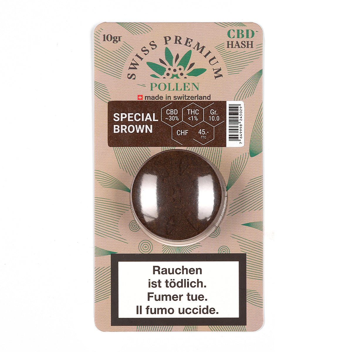Swiss Premium Pollen - Special Brown 10g