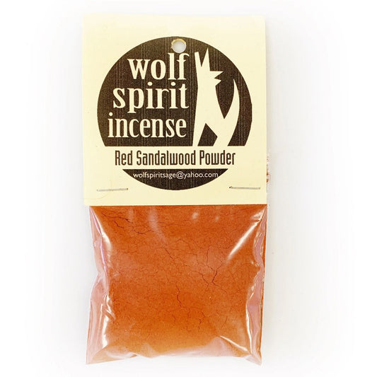Wolf Spirit Incense - Red Sandalwood – Powder, Räucherwerk