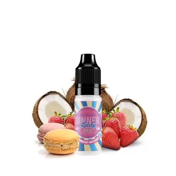Dinner Lady - Strawberry Macaroon - mit Nikotin