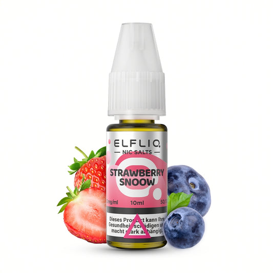 Elfliq Strawberry Snoow 10ml 10mg Nikotinsalz Liquid