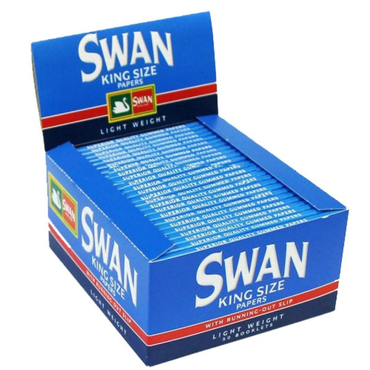 Swan KingSize Blue Light Weight Zigarettenpapier 50 x 33 Blatt