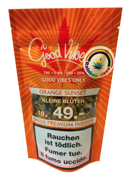 Good Vibe - Orange Sunset 10g - kleine Blüten