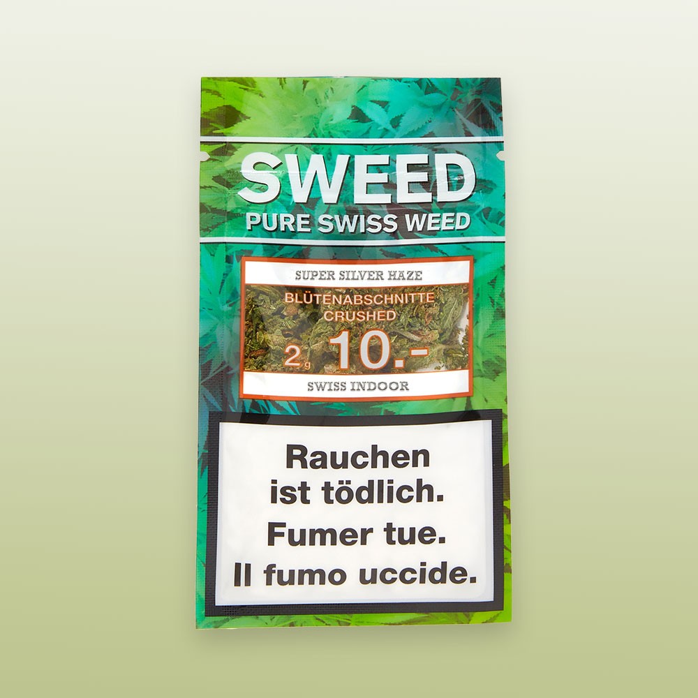 Sweed Super Silver Haze 2g - Kleine Blüten