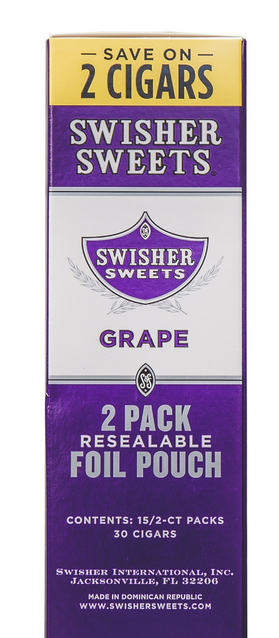 Swisher Sweets Cigarillos - Grape