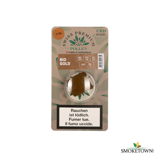 Swiss Hash - 5g – Bio Gold bei Smoketown, Bio Gold CBD Hash