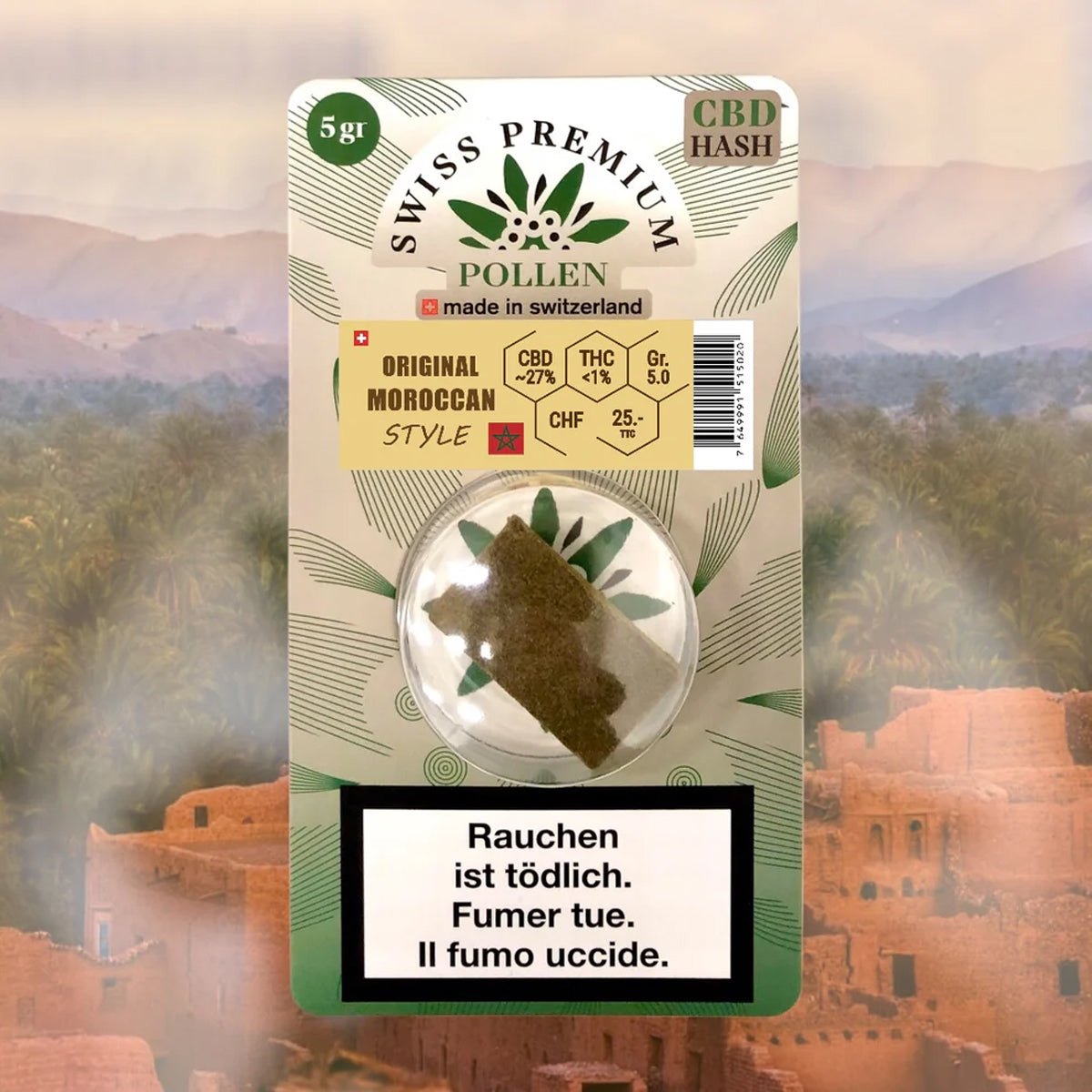 Swiss Premium Pollen - Original Moroccan Style 5g