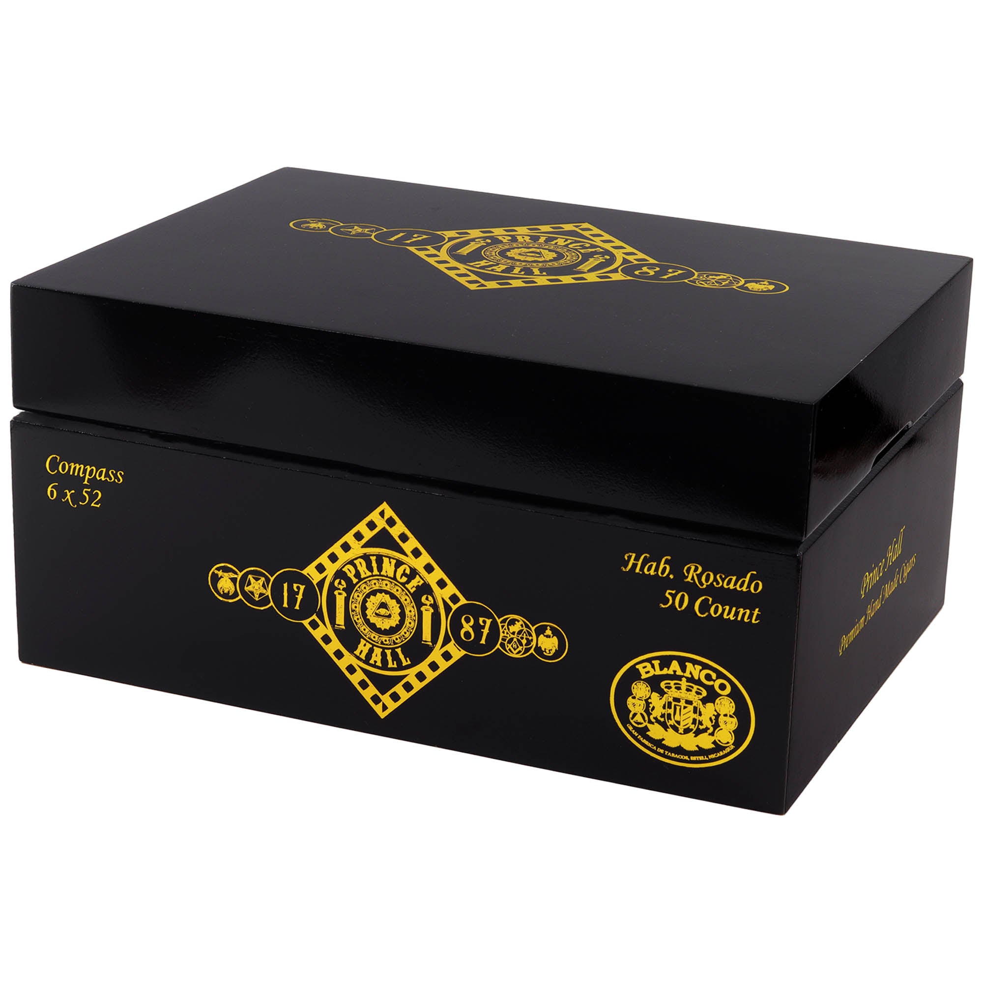 Blanco Prince Hall Rosado Compass Zigarre mit Rosado-Deckblatt von Blanco Cigars