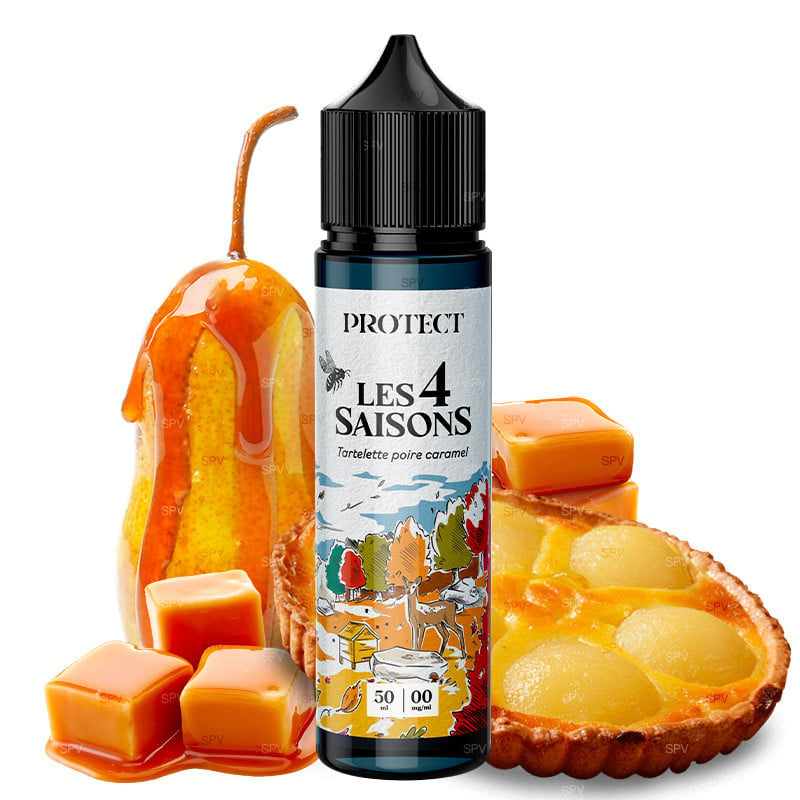 Tarte Birne Karamell – Protect E-Liquid 50 ml in 75 ml