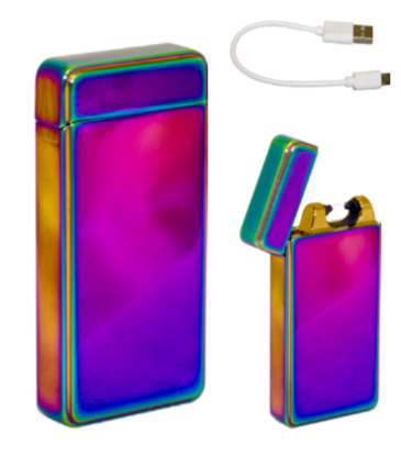 USB Feuerzeug Rainbow – USB Lighter, Wiederaufladbares Feuerzeug