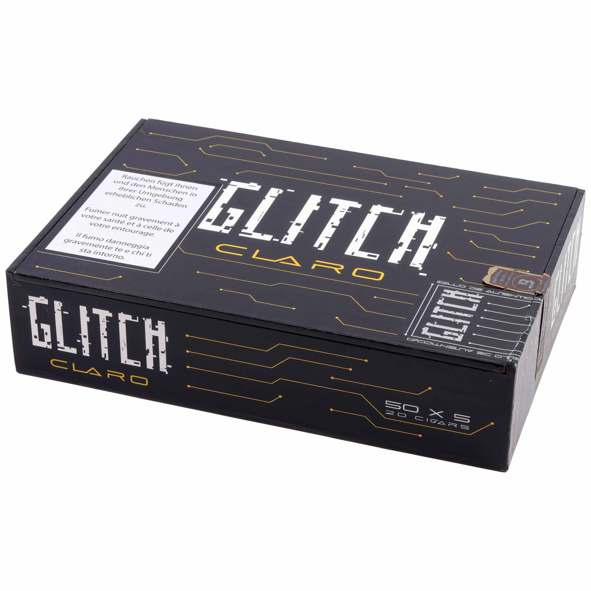 Blackbird Glitch Connecticut Robusto Zigarre mit hellem Connecticut-Deckblatt