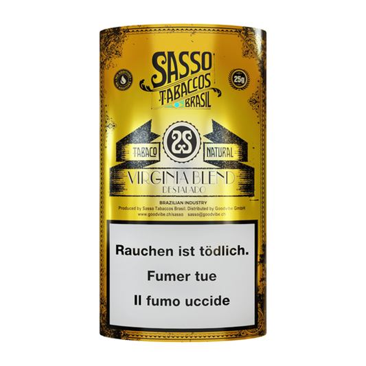 Sasso - Natural Virginia 25g – Drehtabak, Tabak