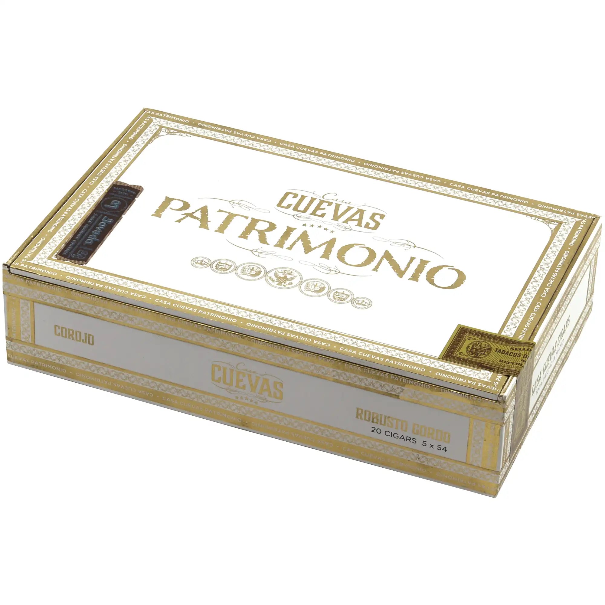 Casa Cuevas Patrimonio Robusto Zigarre, Robusto-Format im 20er-Kistchen