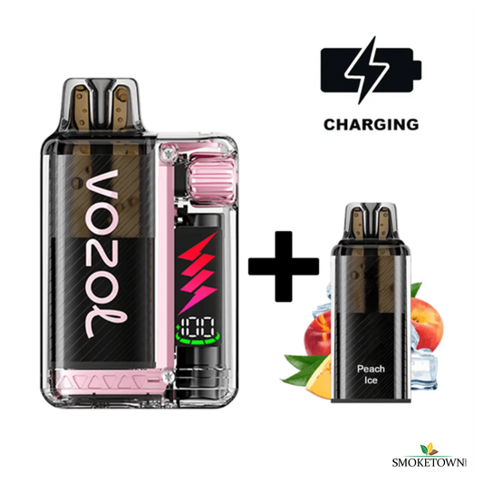 VOZOL VISTA PLUG - Peach ICE - 10'000 Züge – 10000 Züge Vape, 4-Stufen Vape