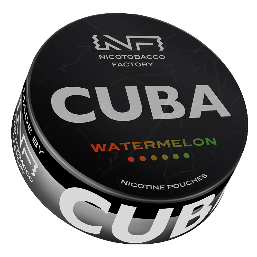 CUBA Black - Nikotinbeutel – All-White Nikotinbeutel, Black Currant Snus
